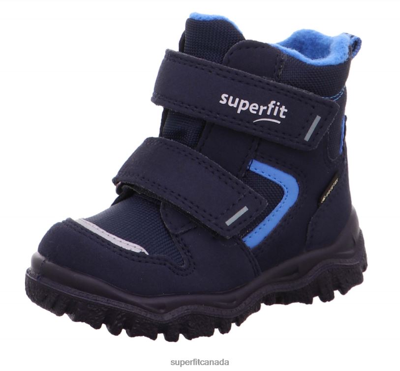 Superfit HUSKY1 - Boot with Velcro Fastener Blue Boots24FTT457