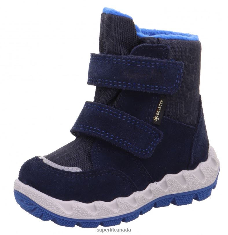 Superfit ICEBIRD - Boot with Velcro Fastener Blue Boots24FTT474
