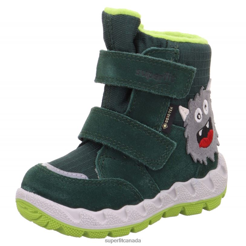 Superfit ICEBIRD - Boot with Velcro Fastener Green/Light Green Boots24FTT447