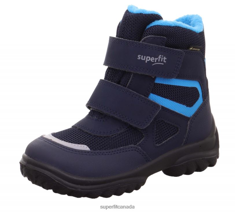 Superfit SNOWCAT - Boot with Velcro Fastener Blue Boots24FTT488