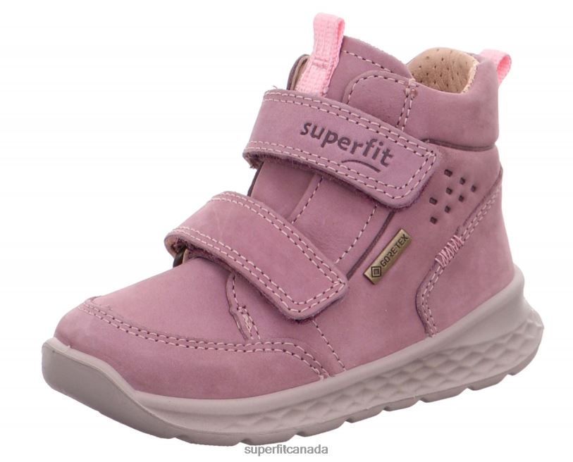 Superfit BREEZE - Sneakers high with Velcro Fastener Purple/Pink High Sneakers24FTT371