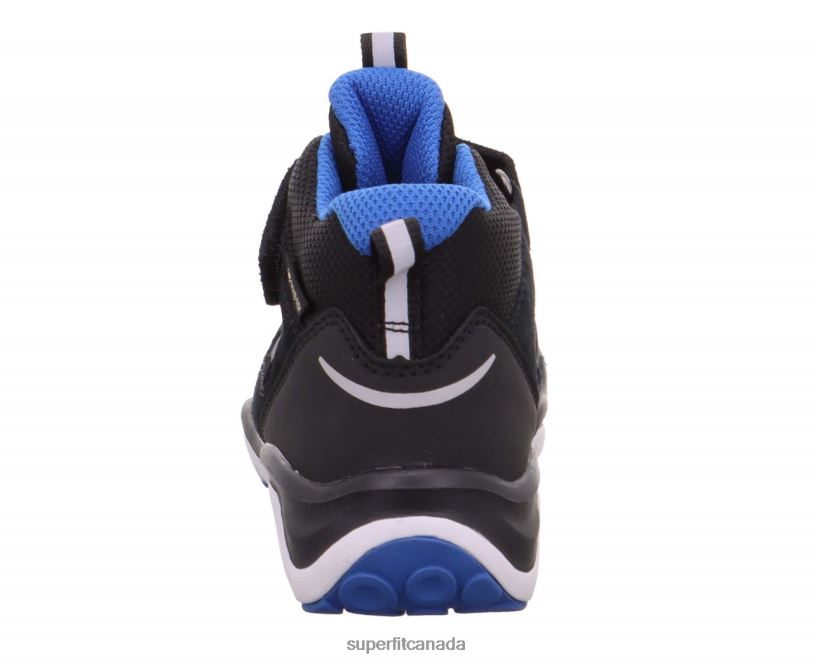 Superfit SPORT5 - Sneakers high with Velcro Fastener Black/Blue High Sneakers24FTT408