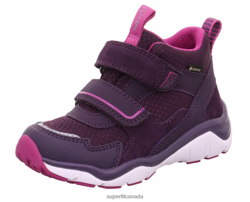Superfit SPORT5 - Sneakers high with Velcro Fastener Purple/Pink High Sneakers24FTT418