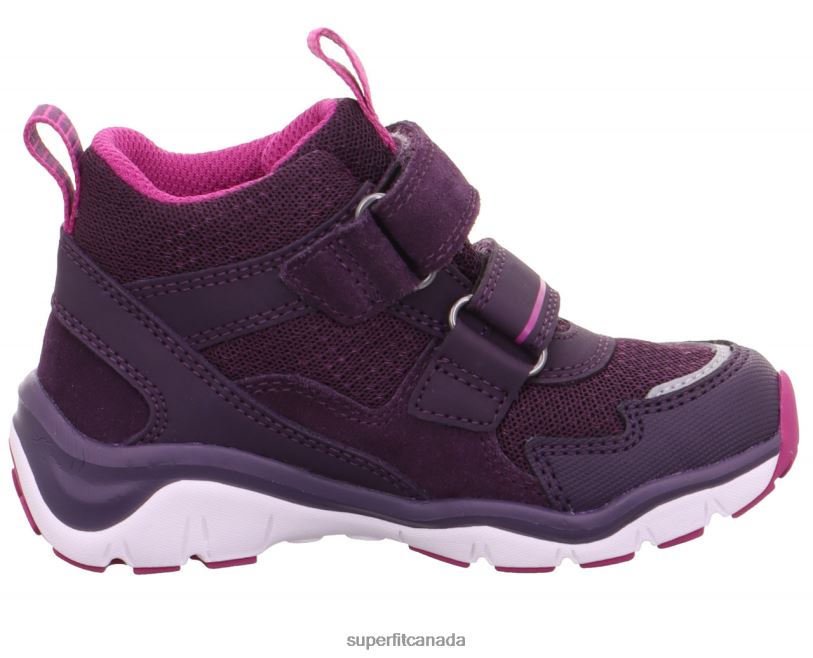 Superfit SPORT5 - Sneakers high with Velcro Fastener Purple/Pink High Sneakers24FTT418