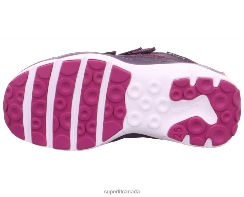 Superfit SPORT5 - Sneakers high with Velcro Fastener Purple/Pink High Sneakers24FTT418