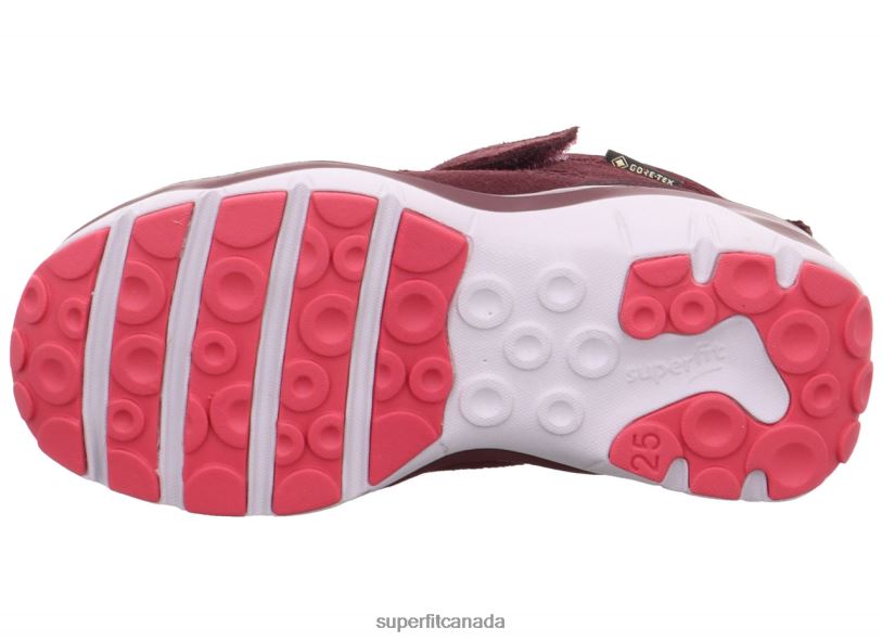 Superfit SPORT5 - Sneakers high with Velcro Fastener Red/Pink High Sneakers24FTT403