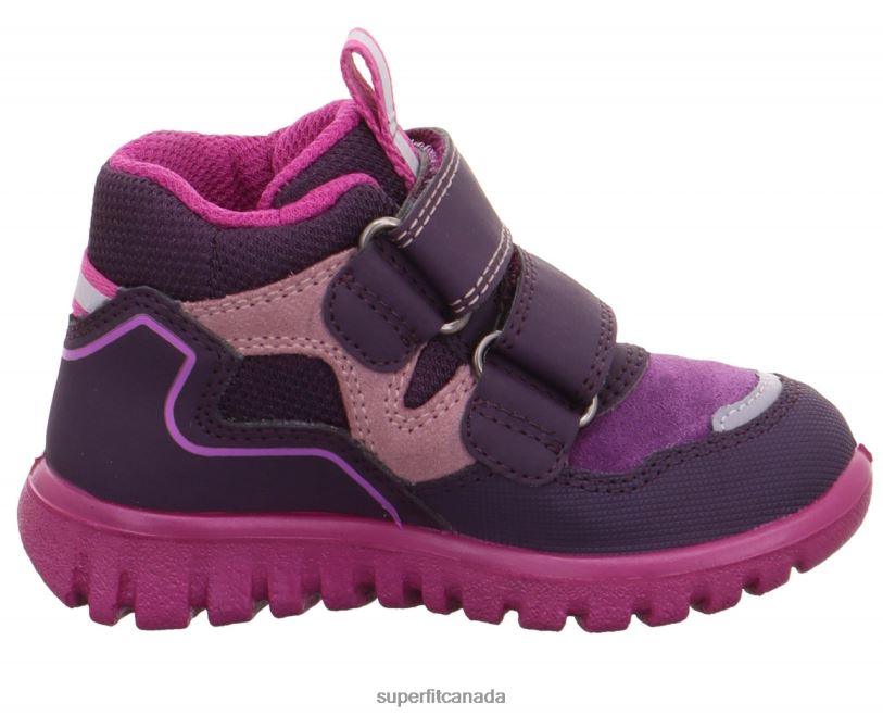 Superfit SPORT7 MINI - Sneakers high with Velcro Fastener Purple/Pink High Sneakers24FTT368