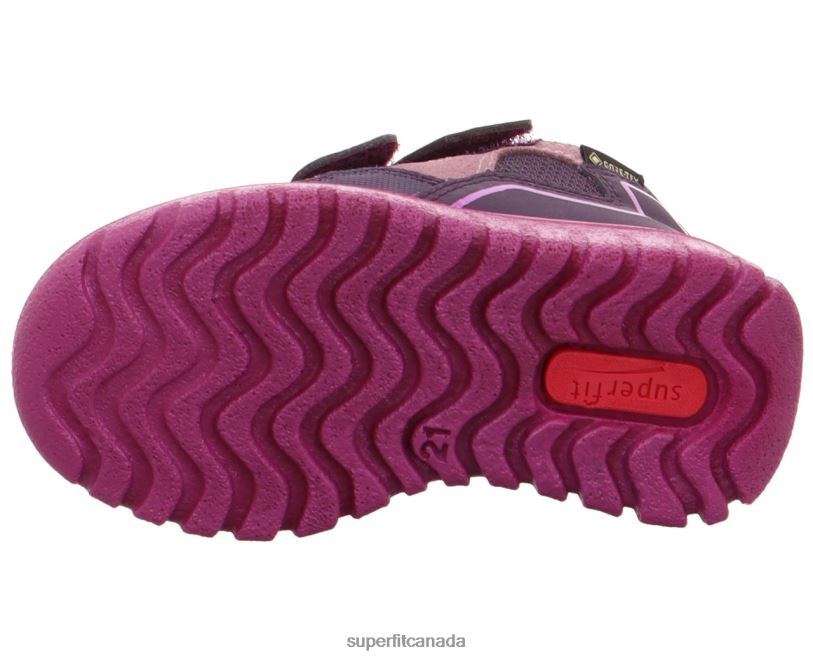 Superfit SPORT7 MINI - Sneakers high with Velcro Fastener Purple/Pink High Sneakers24FTT368