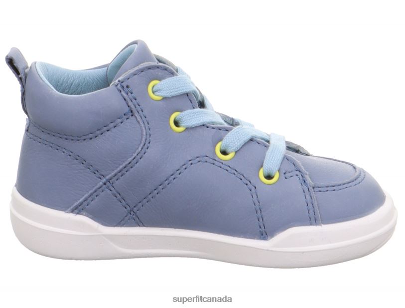 Superfit SUPERFREE - Sneakers high with Lacing Blue/Light Blue High Sneakers24FTT301