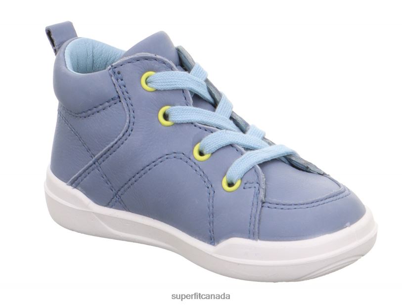 Superfit SUPERFREE - Sneakers high with Lacing Blue/Light Blue High Sneakers24FTT301