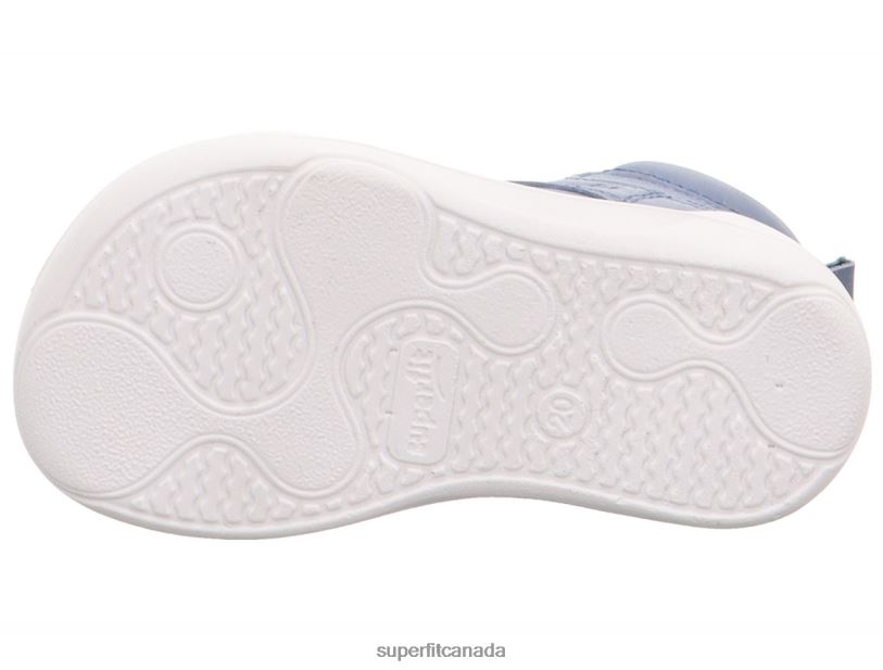 Superfit SUPERFREE - Sneakers high with Lacing Blue/Light Blue High Sneakers24FTT301