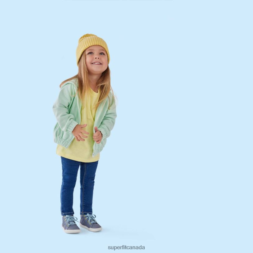 Superfit SUPERFREE - Sneakers high with Lacing Blue/Light Blue High Sneakers24FTT301