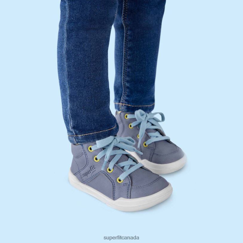 Superfit SUPERFREE - Sneakers high with Lacing Blue/Light Blue High Sneakers24FTT301