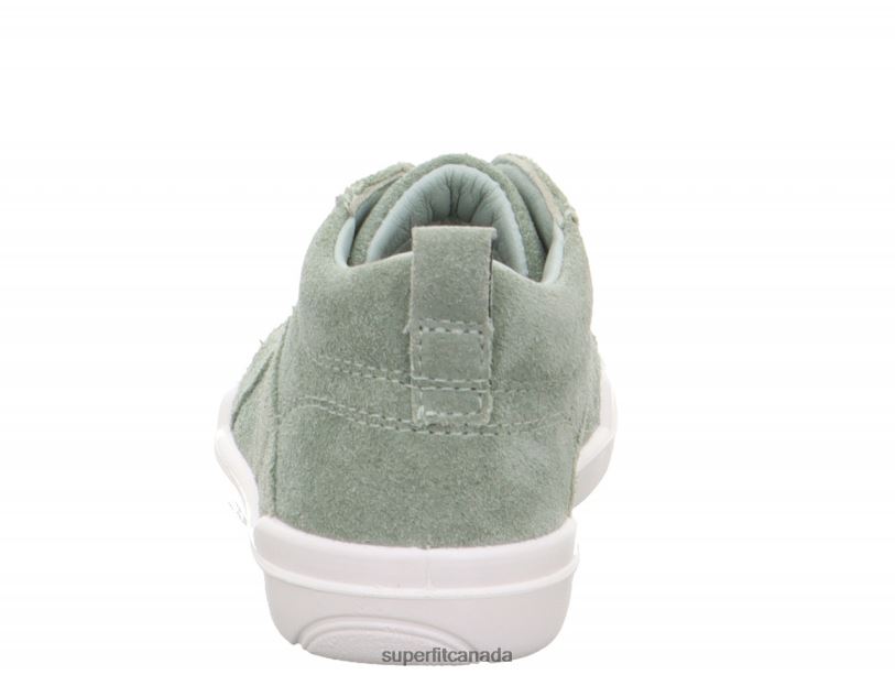 Superfit SUPERFREE - Sneakers high with Lacing Light Green/Blue High Sneakers24FTT248