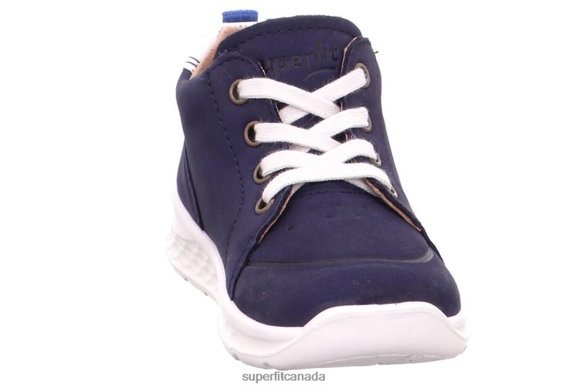 Superfit BREEZE - Sneakers low with Lacing Blue/Light Blue Low Sneakers24FTT253