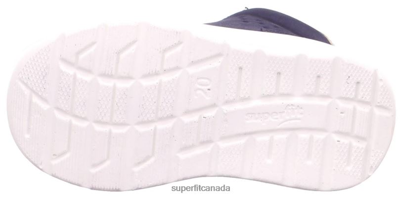 Superfit BREEZE - Sneakers low with Lacing Blue/Light Blue Low Sneakers24FTT253