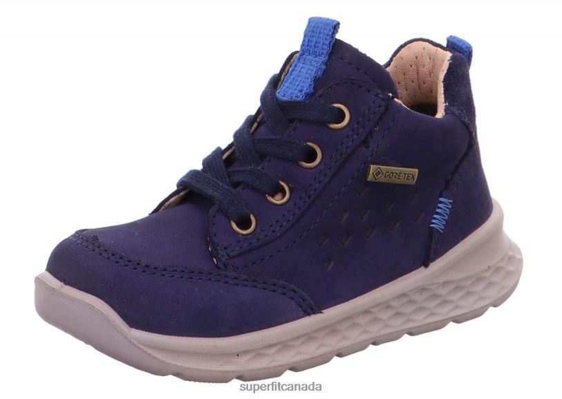 Superfit BREEZE - Sneakers low with Lacing Blue Low Sneakers24FTT397