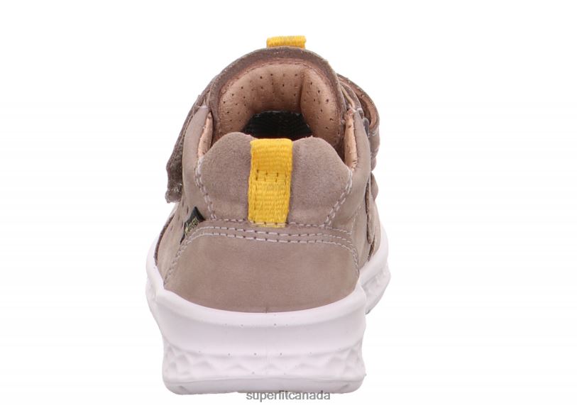 Superfit BREEZE - Sneakers low with Velcro Fastener Beige/Yellow Low Sneakers24FTT291