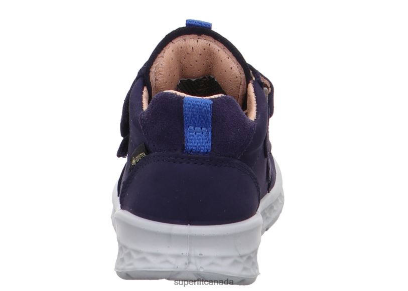 Superfit BREEZE - Sneakers low with Velcro Fastener Blue/Light Blue Low Sneakers24FTT278