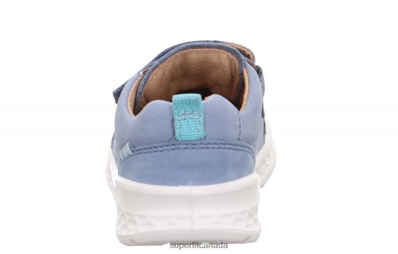 Superfit BREEZE - Sneakers low with Velcro Fastener Blue/Light Blue Low Sneakers24FTT287