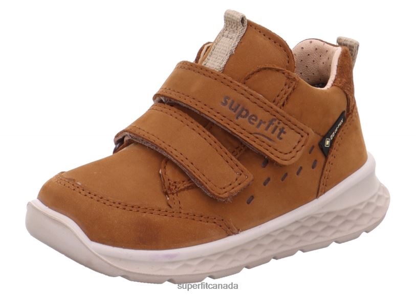 Superfit BREEZE - Sneakers low with Velcro Fastener Brown/Beige Low Sneakers24FTT325