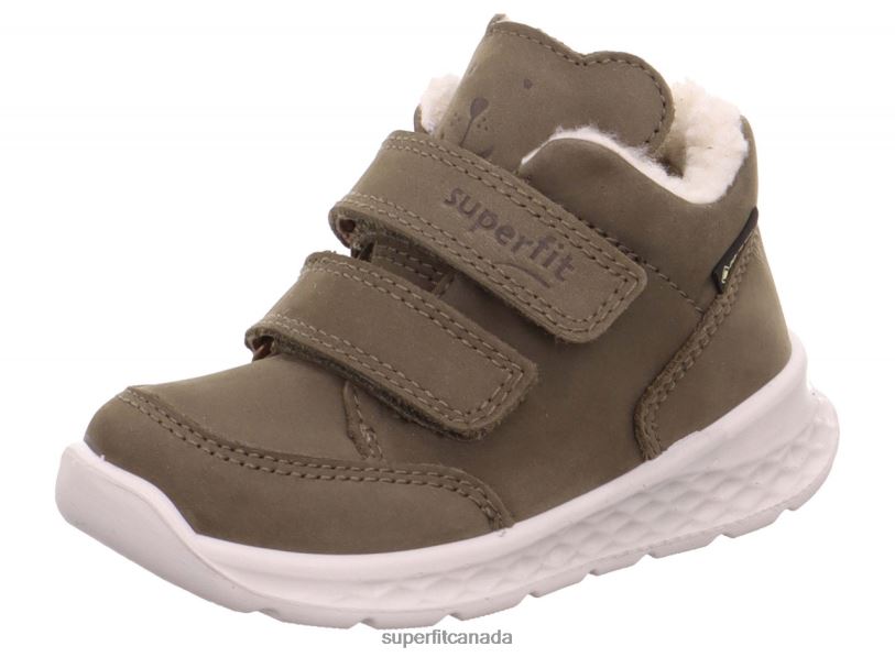 Superfit BREEZE - Sneakers low with Velcro Fastener Green Low Sneakers24FTT424