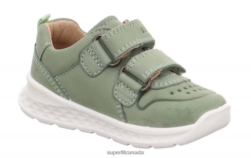 Superfit BREEZE - Sneakers low with Velcro Fastener Light Green Low Sneakers24FTT330