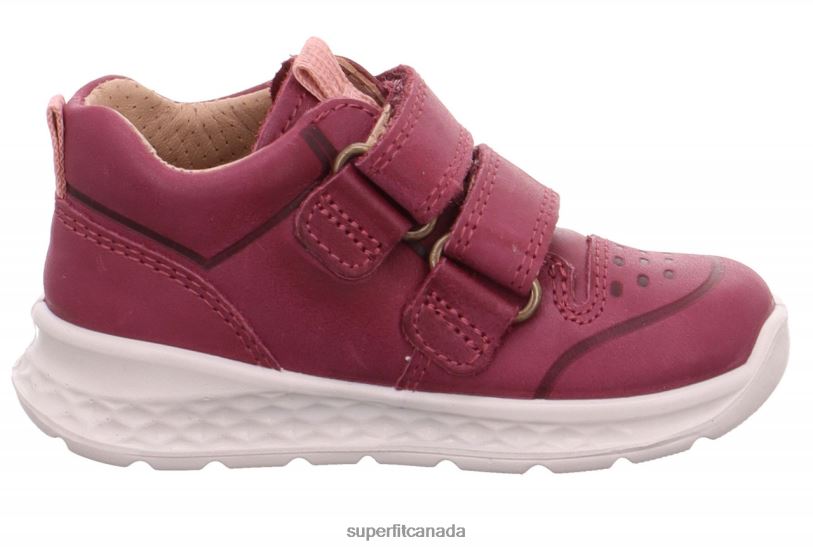 Superfit BREEZE - Sneakers low with Velcro Fastener Pink/Orange Low Sneakers24FTT296