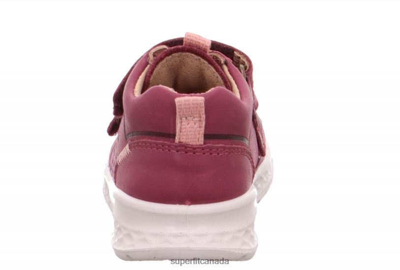 Superfit BREEZE - Sneakers low with Velcro Fastener Pink/Orange Low Sneakers24FTT296