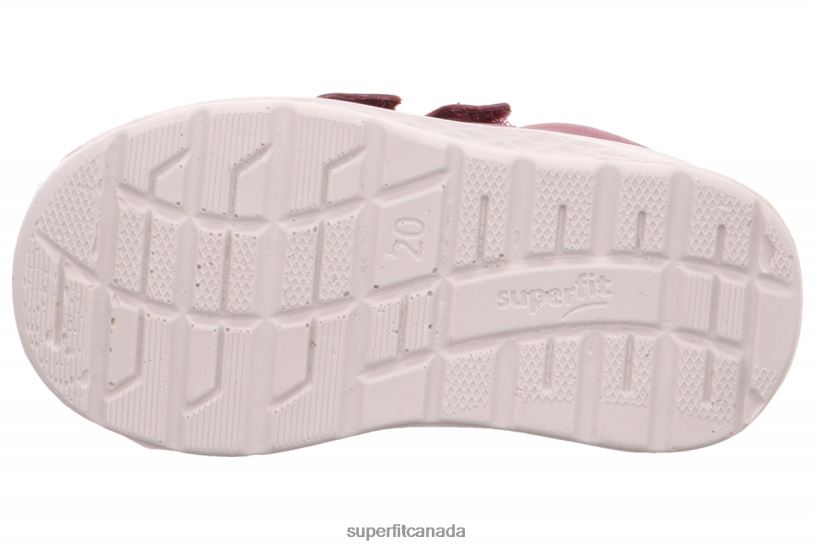 Superfit BREEZE - Sneakers low with Velcro Fastener Pink/Orange Low Sneakers24FTT296