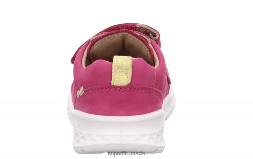 Superfit BREEZE - Sneakers low with Velcro Fastener Pink/Yellow Low Sneakers24FTT256