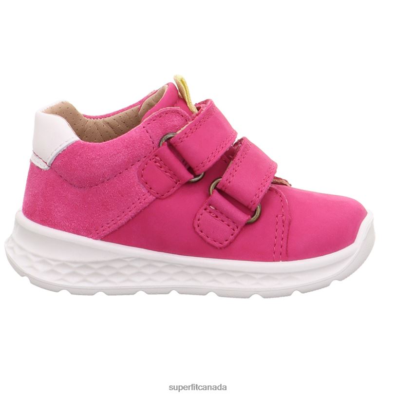 Superfit BREEZE - Sneakers low with Velcro Fastener Pink/Yellow Low Sneakers24FTT328