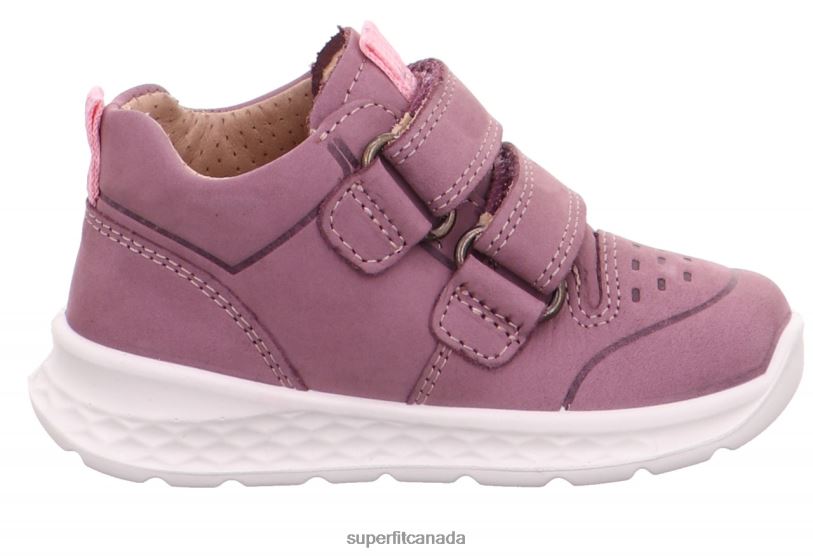 Superfit BREEZE - Sneakers low with Velcro Fastener Purple/Pink Low Sneakers24FTT252