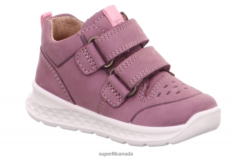 Superfit BREEZE - Sneakers low with Velcro Fastener Purple/Pink Low Sneakers24FTT252