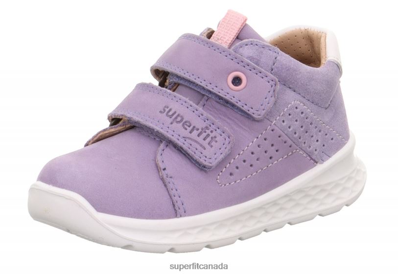 Superfit BREEZE - Sneakers low with Velcro Fastener Purple/Pink Low Sneakers24FTT357