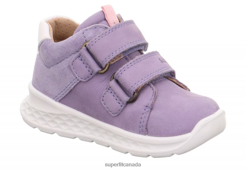 Superfit BREEZE - Sneakers low with Velcro Fastener Purple/Pink Low Sneakers24FTT357
