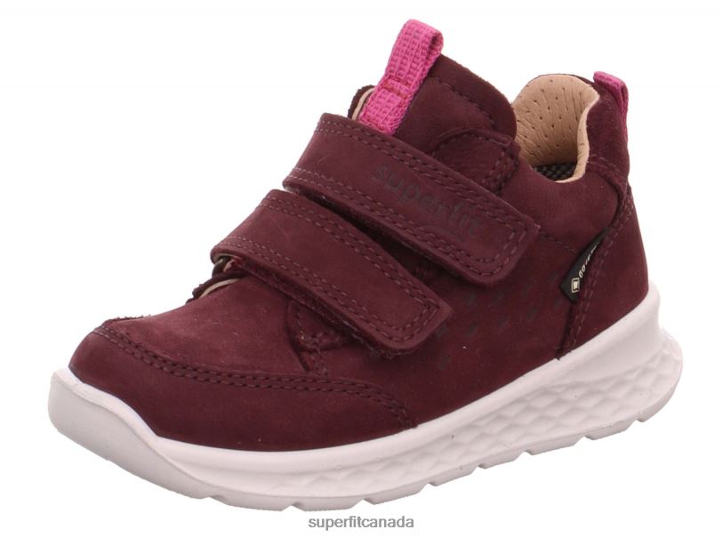 Superfit BREEZE - Sneakers low with Velcro Fastener Red/Pink Low Sneakers24FTT373