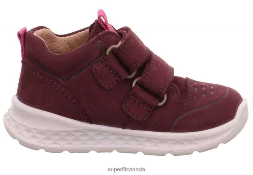 Superfit BREEZE - Sneakers low with Velcro Fastener Red/Pink Low Sneakers24FTT407