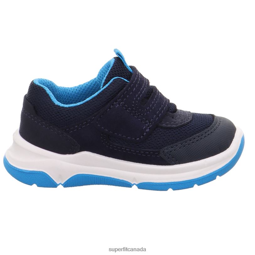 Superfit COOPER - Sneakers low with Velcro Fastener Blue/Turquoise Low Sneakers24FTT334