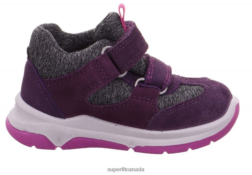 Superfit COOPER - Sneakers low with Velcro Fastener Purple/Pink Low Sneakers24FTT382