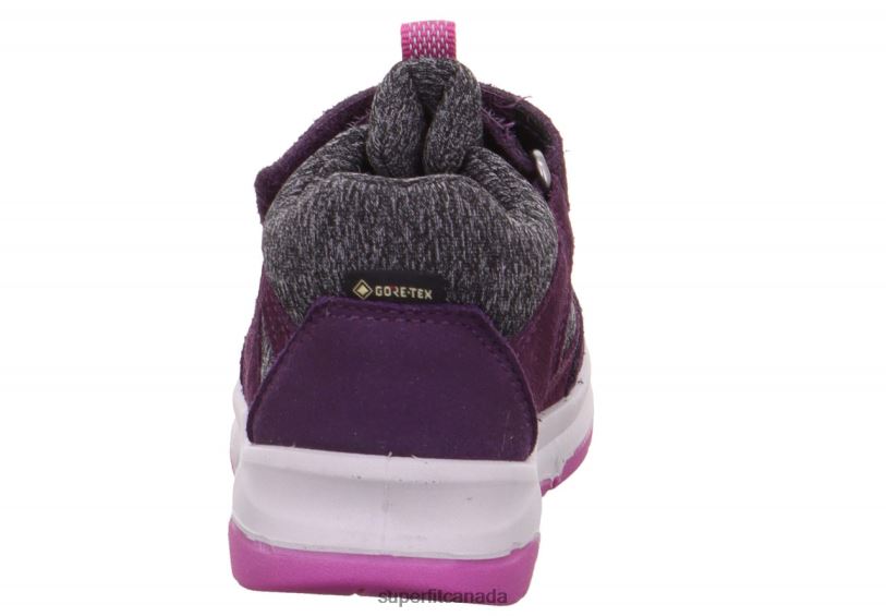 Superfit COOPER - Sneakers low with Velcro Fastener Purple/Pink Low Sneakers24FTT382