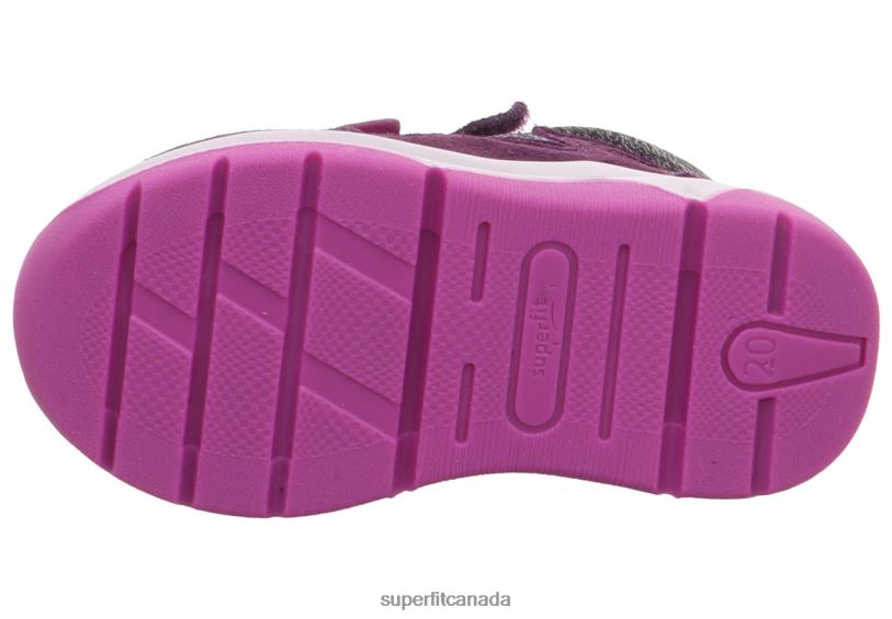 Superfit COOPER - Sneakers low with Velcro Fastener Purple/Pink Low Sneakers24FTT382