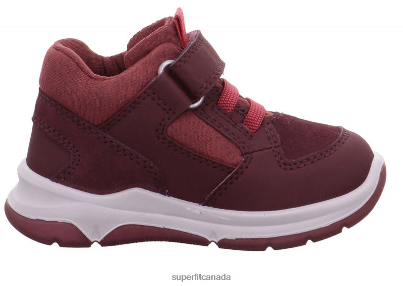 Superfit COOPER - Sneakers low with Velcro Fastener Red/Pink Low Sneakers24FTT392