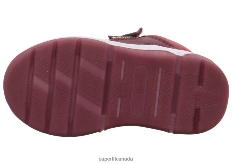 Superfit COOPER - Sneakers low with Velcro Fastener Red/Pink Low Sneakers24FTT392