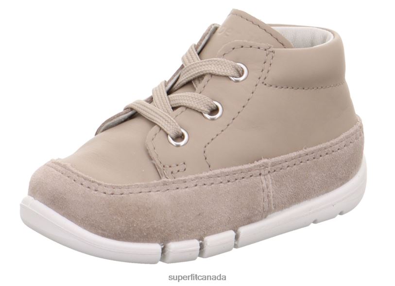 Superfit FLEXY - Sneakers low with Lacing Beige Low Sneakers24FTT275