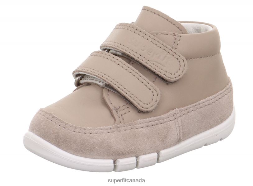 Superfit FLEXY - Sneakers low with Velcro Fastener Beige Low Sneakers24FTT279