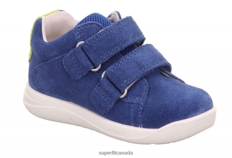 Superfit LILLO - Sneakers low with Velcro Fastener Blue/Green Low Sneakers24FTT269