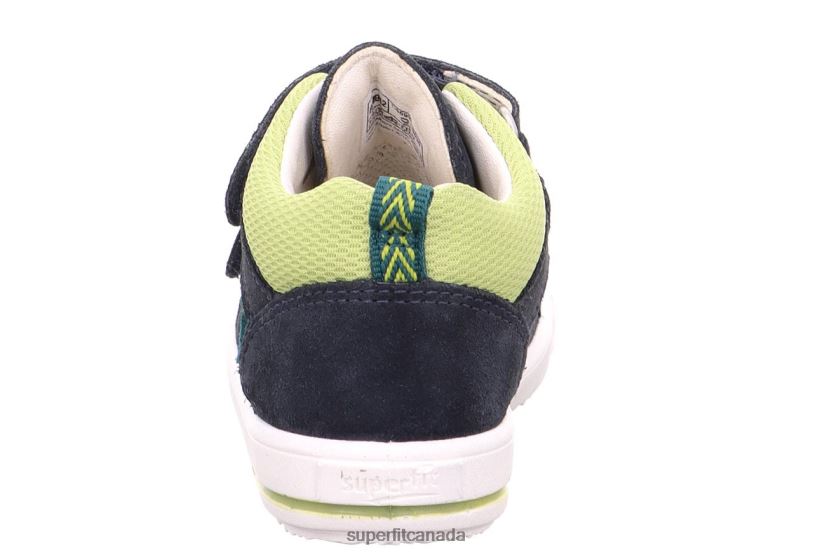 Superfit MOPPY - Sneakers low with Velcro Fastener Blue/Light Green Low Sneakers24FTT344