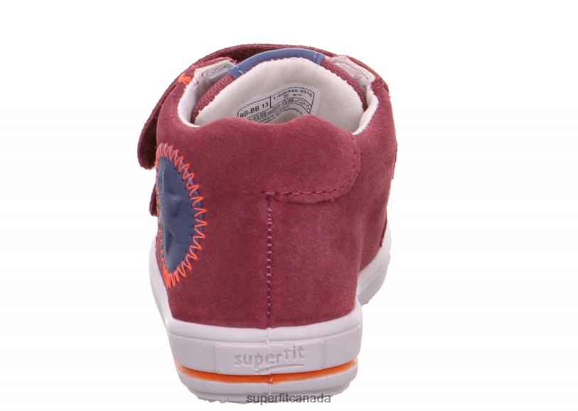 Superfit MOPPY - Sneakers low with Velcro Fastener Pink/Blue Low Sneakers24FTT375