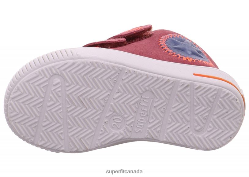 Superfit MOPPY - Sneakers low with Velcro Fastener Pink/Blue Low Sneakers24FTT375